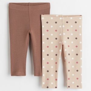 Baby Girl Two-Pack Leggings